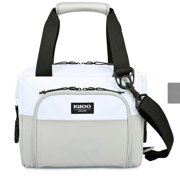 NWT Igloo Sea-drift Snap Down Insulated 12 Can Cooler Bag - Picture 1 of 8